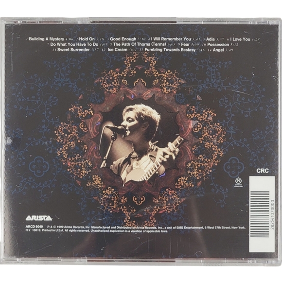 Mirrorball by Sarah McLachlan (CD,1999, Arista) - Picture 3 of 3